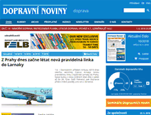 Tablet Screenshot of dnoviny.cz